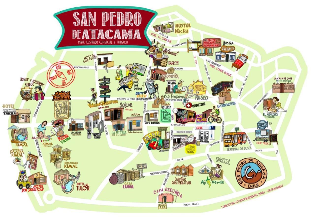 סן פדרו דה אטקאמה Posada Atacamena מראה חיצוני תמונה